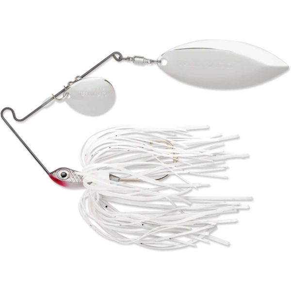 Terminator S12CW Super Spinnerbait Bright White Shad Nickel