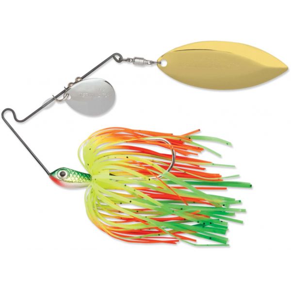 Terminator S12CW Super Spinnerbait Hot Chart Nickel/Gold