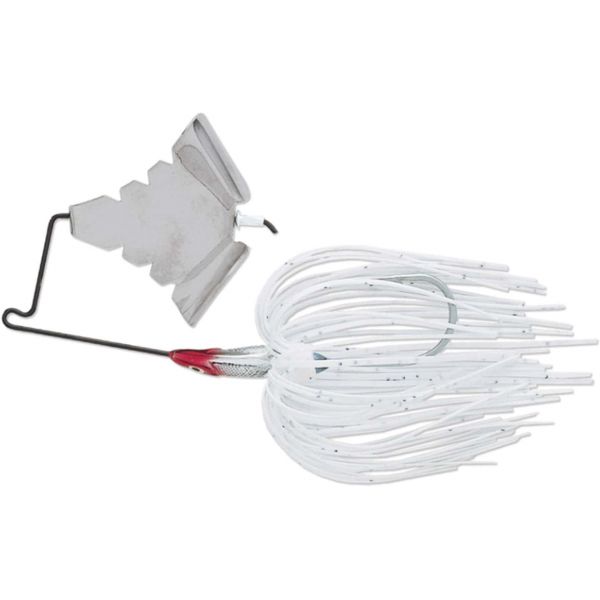 Terminator T1 TBB14 Titanium Buzzbait Bright White Shad Nickel