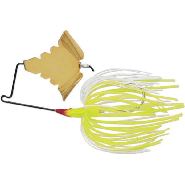 Terminator T1 TBB14 Titanium Buzzbait Chart White Shad Gold