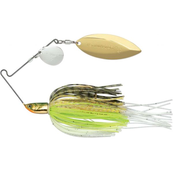 Terminator T12CW T1 Spinnerbait - Colorado/Willow Yellow Perch/Gold