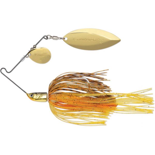 Terminator T12CW T1 Spinnerbait - Colorado/Willow Pumpkinseed Gold