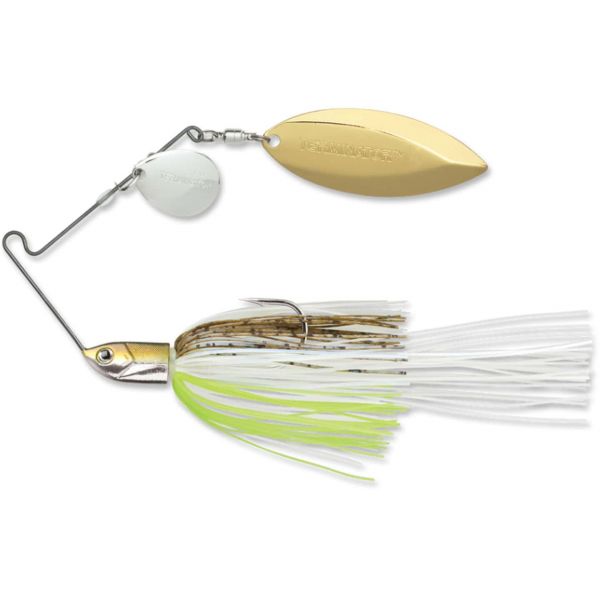 Terminator T12CW T1 Spinnerbait - Colorado/Willow Hot Olive/Gold