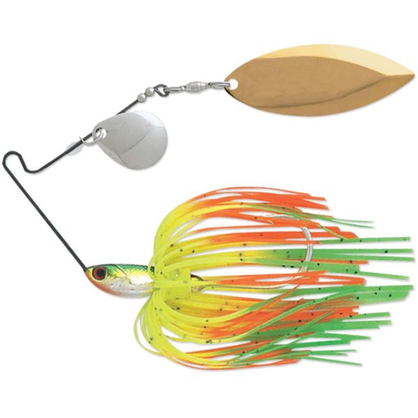 Terminator T12CW T1 Spinnerbait - Colorado/Willow Hot Tip Chart/Gold