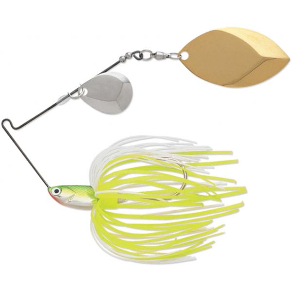 Terminator T12WW T1 Spinnerbait - Willow Chart White Shad Nickel/Gold