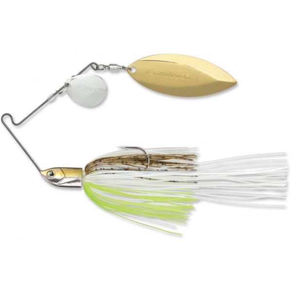 Terminator T12WW T1 Spinnerbait - Hot Olive Willow/Willow Nickel/Gold