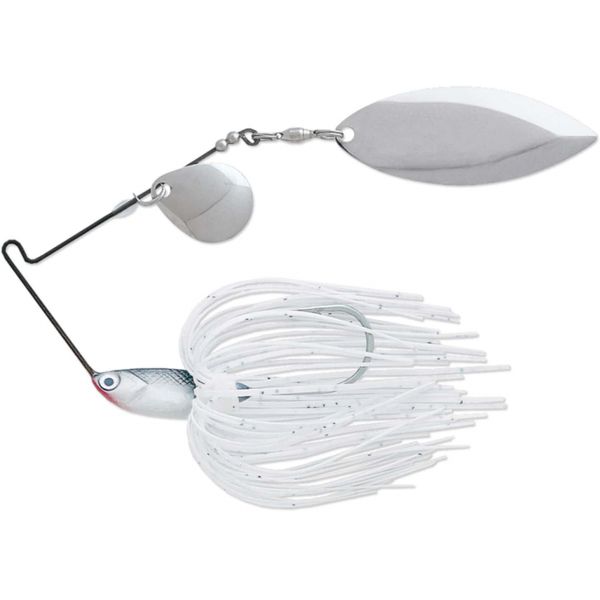 Terminator T1 Titanium Spinnerbait - Willow White Shad Nickel