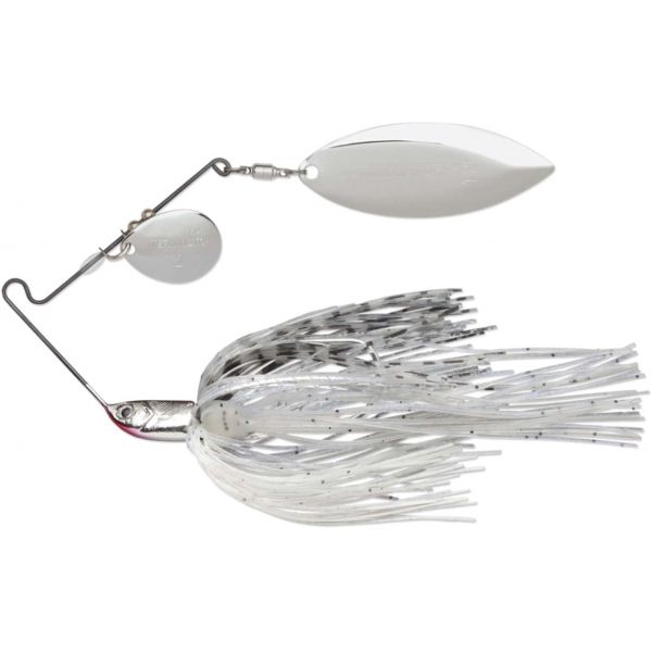 Terminator T34CW T1 Spinnerbait - Colorado/Willow Silver Shiner Nickel