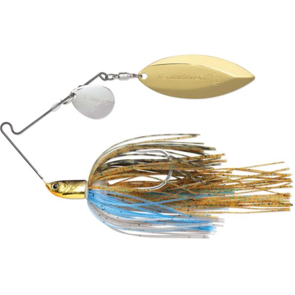 Terminator T34WW T1 Spinnerbait - Willow Bluegill Nickel/Gold