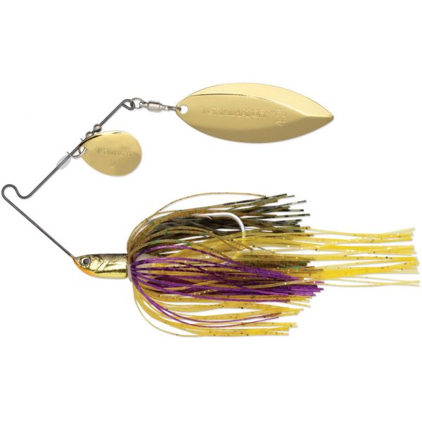 Terminator T38CW T1 Spinnerbait - Colorado/Willow Sunfish Gold