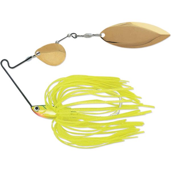 Terminator T38CW T1 Spinnerbait - Colorado/Willow Sharp Chart Gold