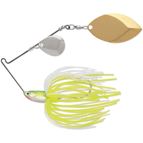 Terminator T38WW T1 Spinnerbait - Willow Chart White Shad Nickel/Gold