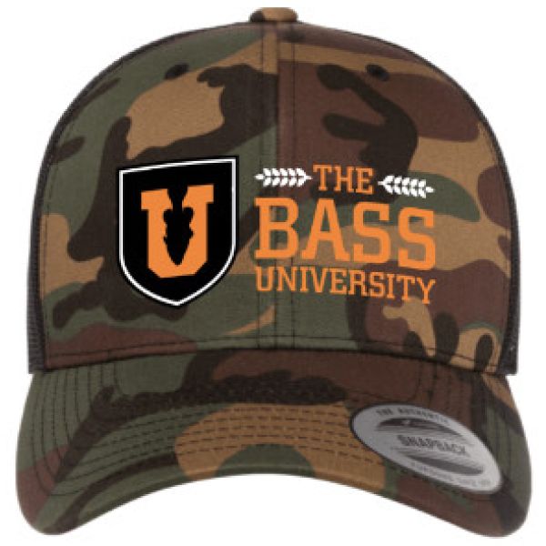 The Bass University Trucker Hat - Camo