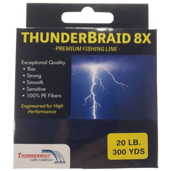 Thundermist ThunderBraid 8X Braided Line - 15lb - 300yd