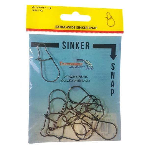 Thundermist Duo-Lock Sinker Snaps