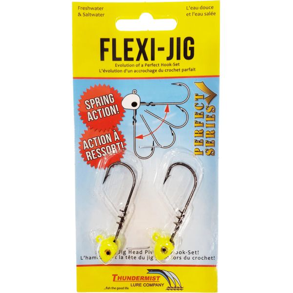 Thundermist FJ-025 Thundermist Flexi Jig - Chartreuse