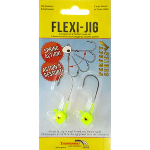 Thundermist FJ-038 Thundermist Flexi Jig Chartreuse