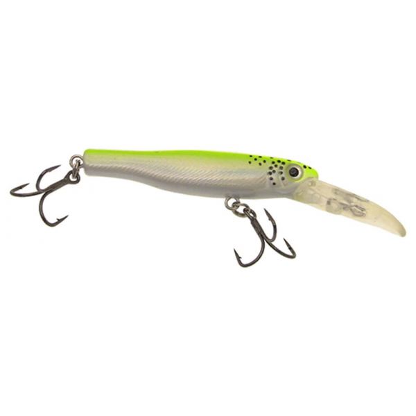 Thundermist Misty Minnow Crankbaits - Medium Silver / Chartreuse