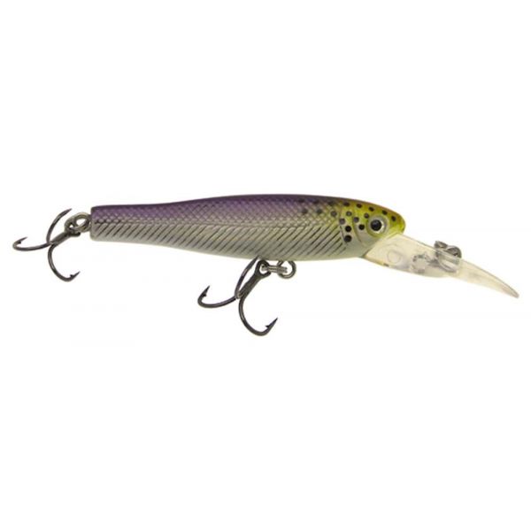 Thundermist Misty Minnow Crankbaits - Small Silver / Purple