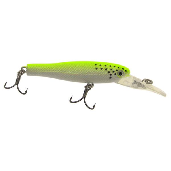 Thundermist Misty Minnow Crankbaits - Small Silver / Chartreuse