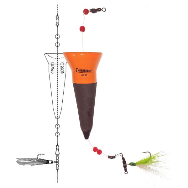 Thundermist Popping Cork - Rigged - Large Teaser-T