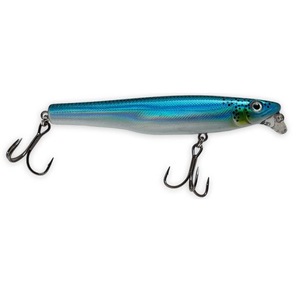 Thundermist Shallow Dive American Smelt Crankbait - Silver/Blue