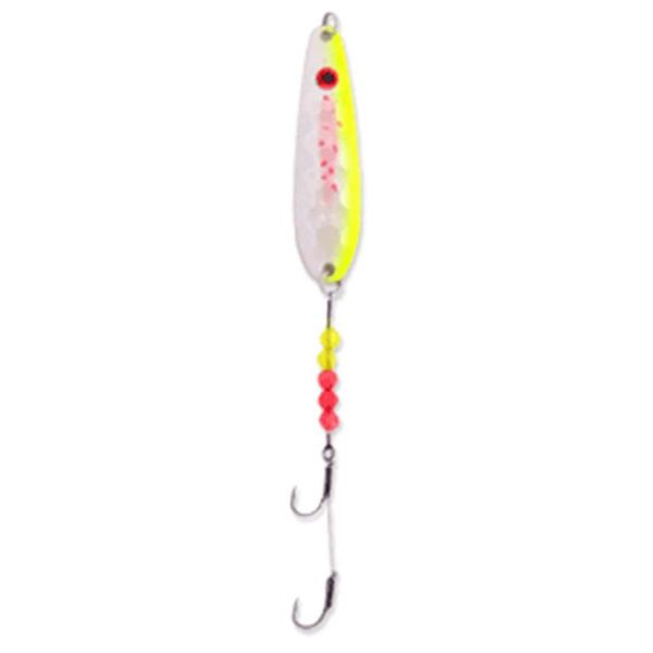 Thundermist SP1-B SP Viper Spoon Lure - Beaded Bleeding Pearl