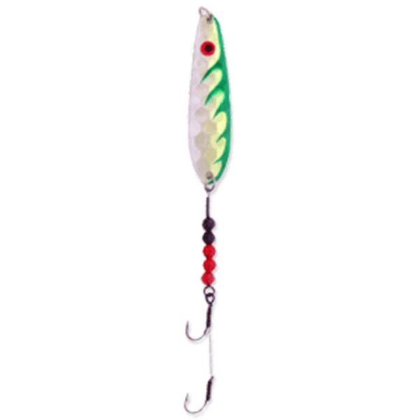 Thundermist SP1-B SP Viper Spoon Lure - Beaded Green Mackeral