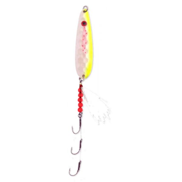 Thundermist SP2-H SP Viper Spoon Lure - Bucktail Bleeding Pearl