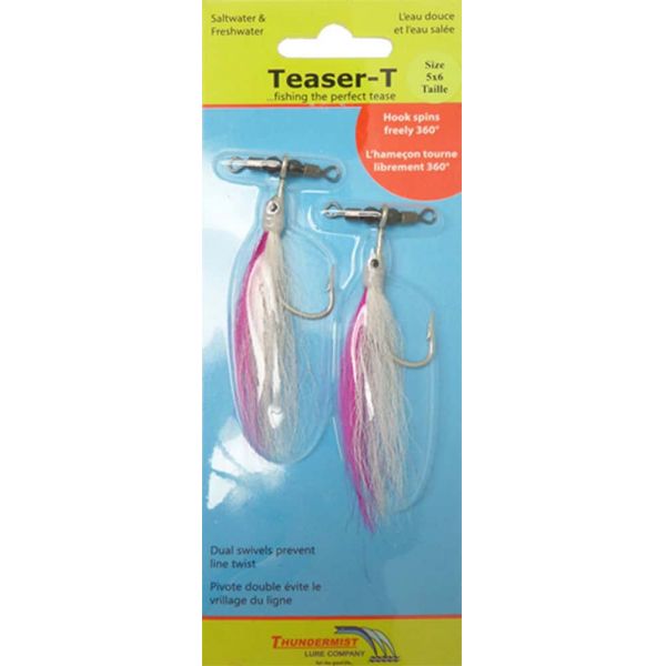 Thundermist Teaser-T Inline Teaser - Medium White/Pink