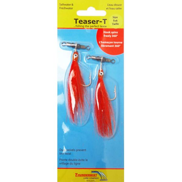 Thundermist Teaser-T Inline Teaser - Medium Orange/Red