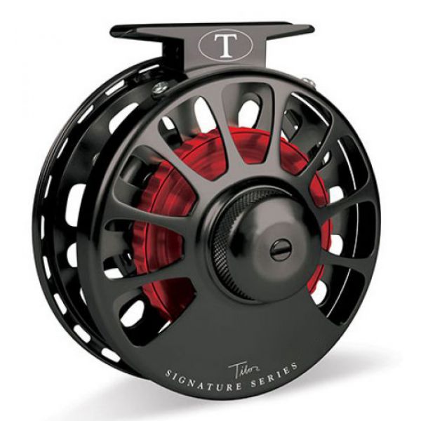 Tibor Signature Series 9/10 Fly Fishing Reel - Jet Black