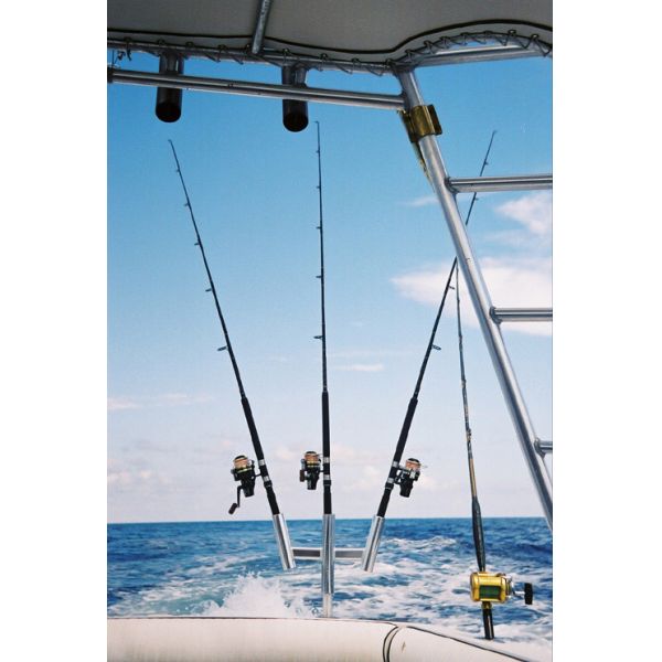 Tigress 88158 Triple Aluminum Kite Rod Holder