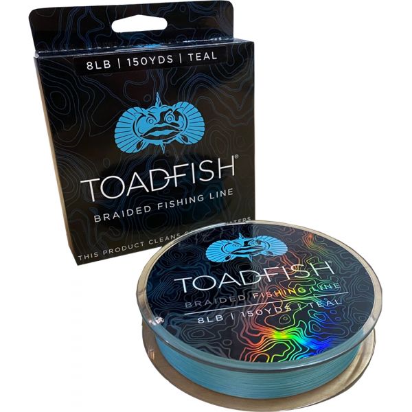 Toadfish Braided Fishing Line - 10lb - 150yd