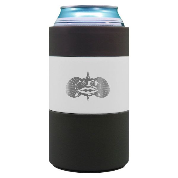 Toadfish Non-Tipping Can Cooler - White