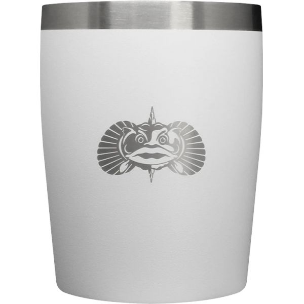 Toadfish Non-Tipping 10oz Rocks Tumbler - White