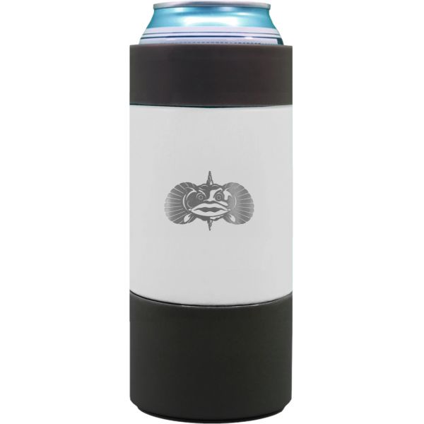 Toadfish Non-Tipping 16oz Can Cooler - White