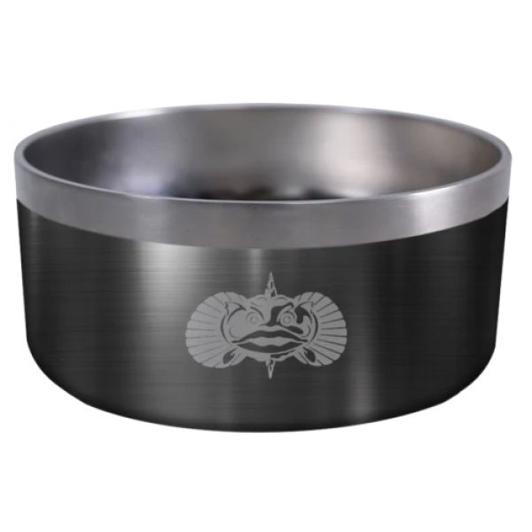 Toadfish Non-tipping Dog Bowl - Graphite