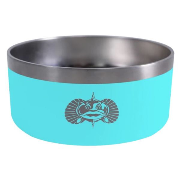 Toadfish Non-tipping Dog Bowl - Teal