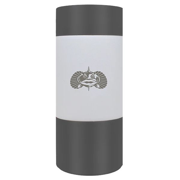 Toadfish Non-Tipping Slim Can Cooler - White