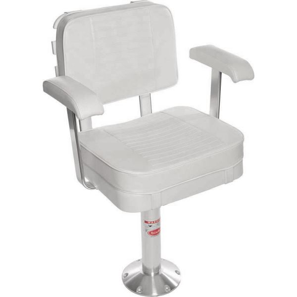 Todd 1500-01D Gloucester Captain's Seat, Slider & Pedestal Package