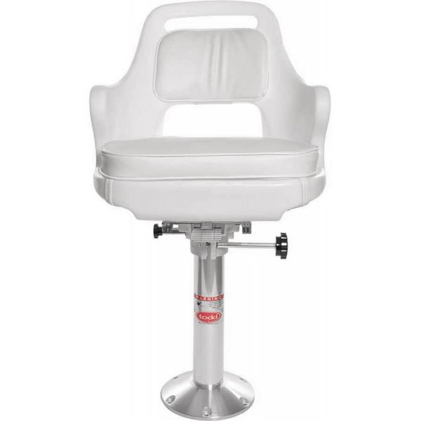 Todd 7550 Chesapeake Helm Seat, Cushion, Slider & Pedestal Package