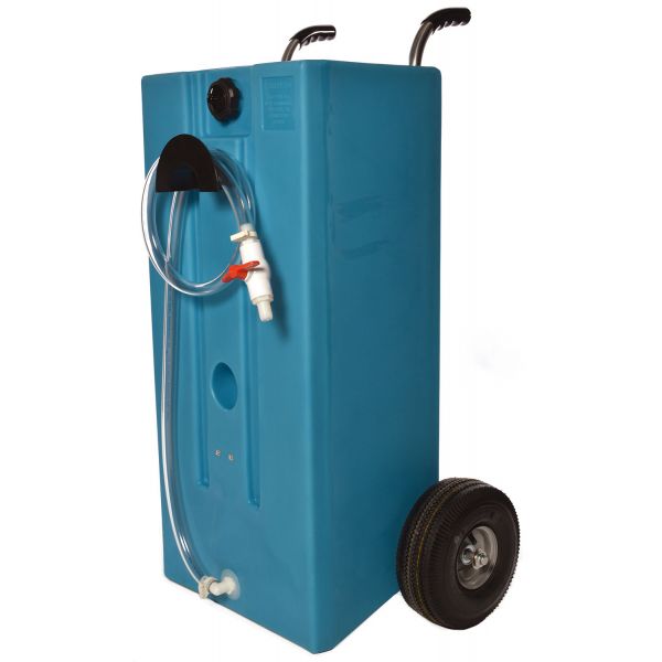 Todd P93-2408 Water Caddy Portable 28 Gallons (Gravity) - Blue