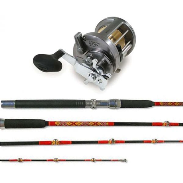 Tony Maja Custom/Shimano Tekota 800 Bunker Spoon Trolling Combo