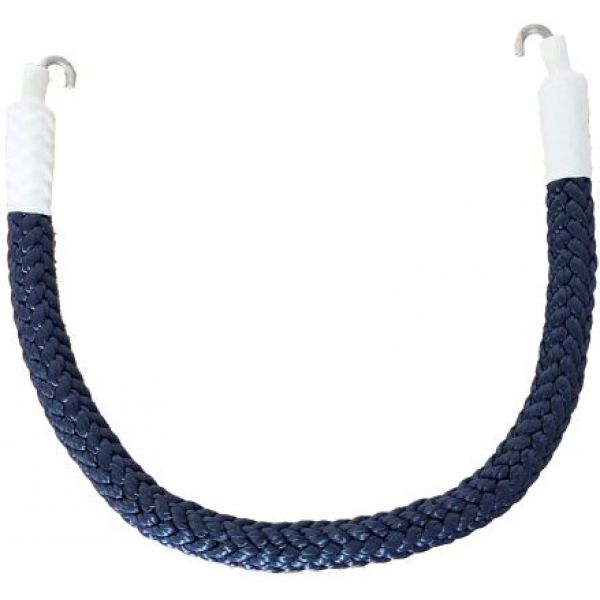 Top Shelf Marine Bucket Rope Handle - Navy Blue (White Tubing)