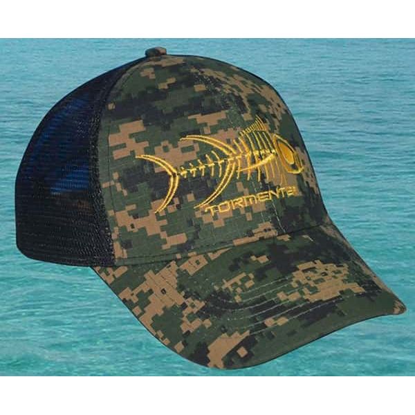 Tormenter Hat - Raging Tuna Logo Forest Camo