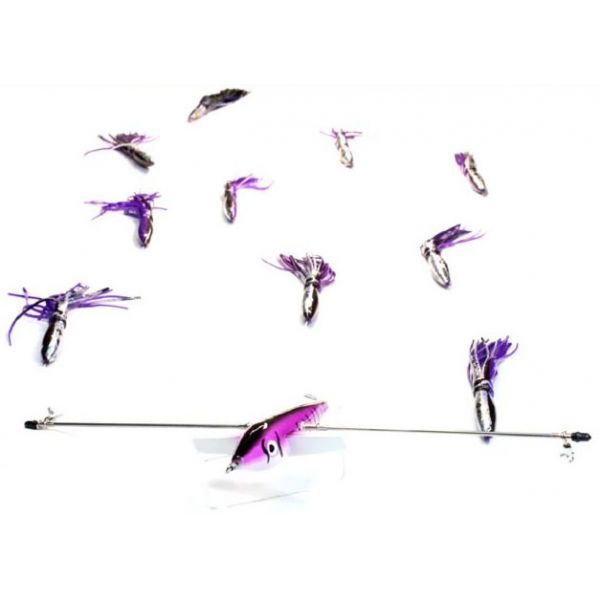 Tormenter Sidewinder Spreader Bar - Left Side - Black/Purple