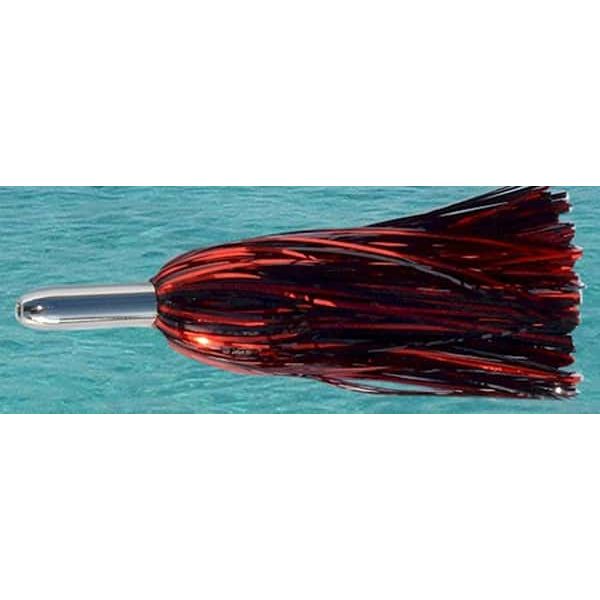 Tormenter Steel Head Lure Rigged Black/Red