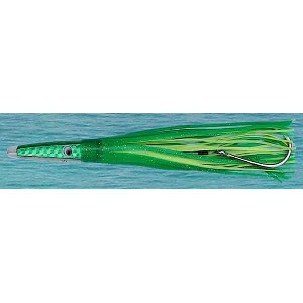 Tormenter Wahoo Dart - Rigged Green/Yellow