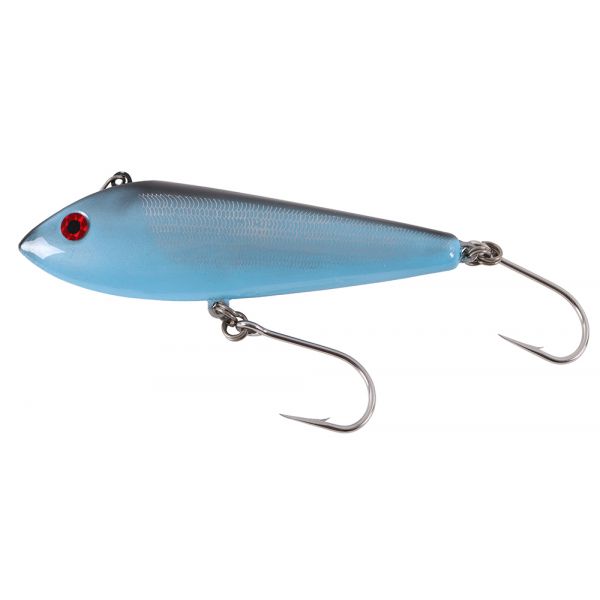 Trailblazer Trolling Lure - Medium Baby Blue/Black Back